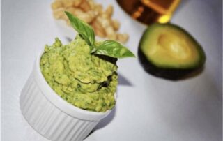 pesto vegan a l'avocat