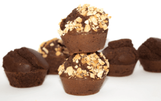 Muffins chocolat banane healthy