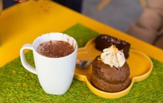 carrot cake & chocolat chaud