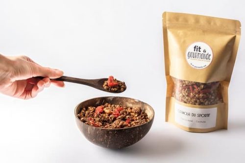 granola du sportif cacahuete vegan sans gluten