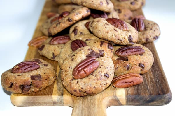 Cookies chocolat pecan healthy