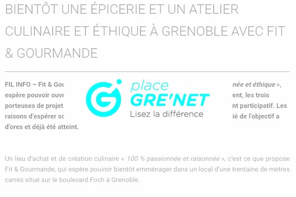 article presse place gre'net